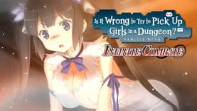 Is It Wrong To Try To Pick Up Girls In A Dungeon? – Infinite Combate announced