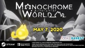 Extreme Puzzle Action Monochrome World comes to Nintendo Switch and Steam