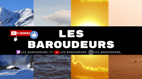 Bannière LES BAROUDEURS format Twitch